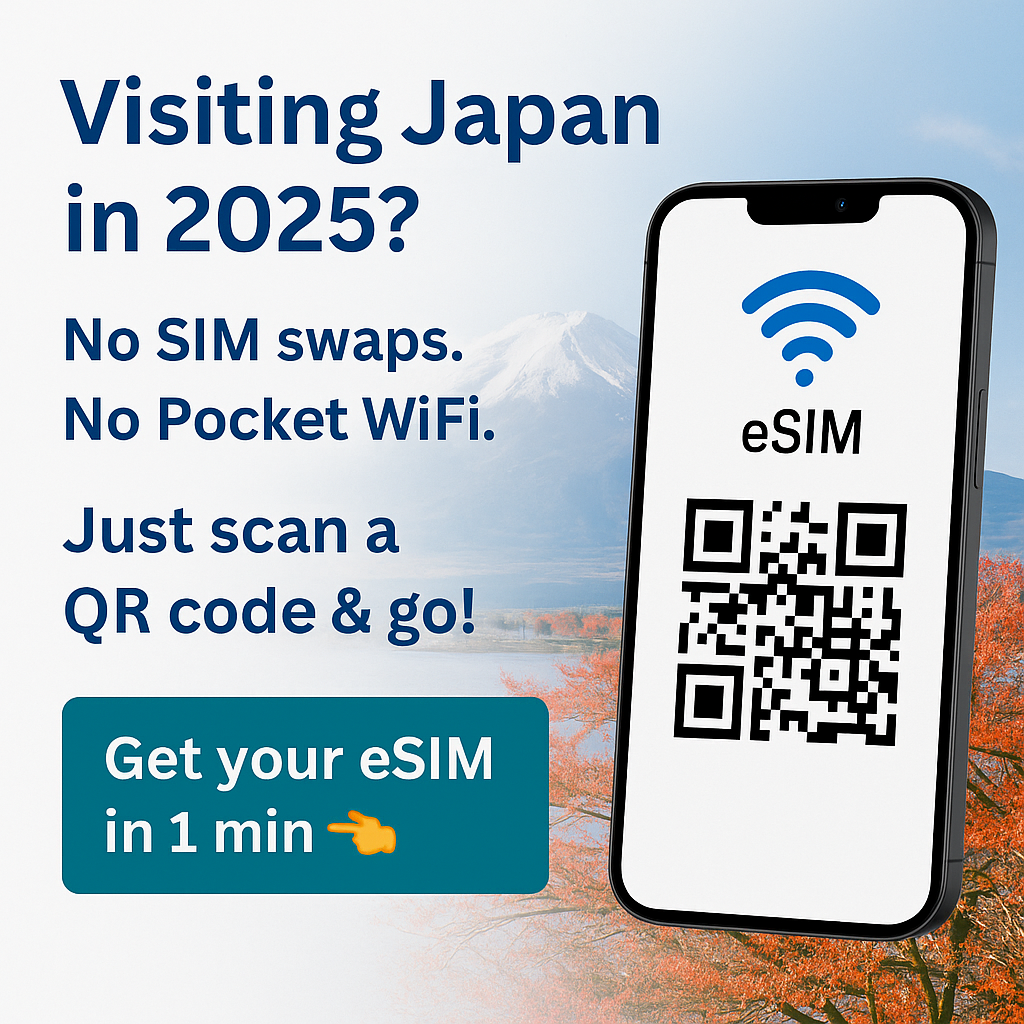 How to Stay Connected in Japan: Get Your eSIM Instantly Online (No Physical SIM Needed!)