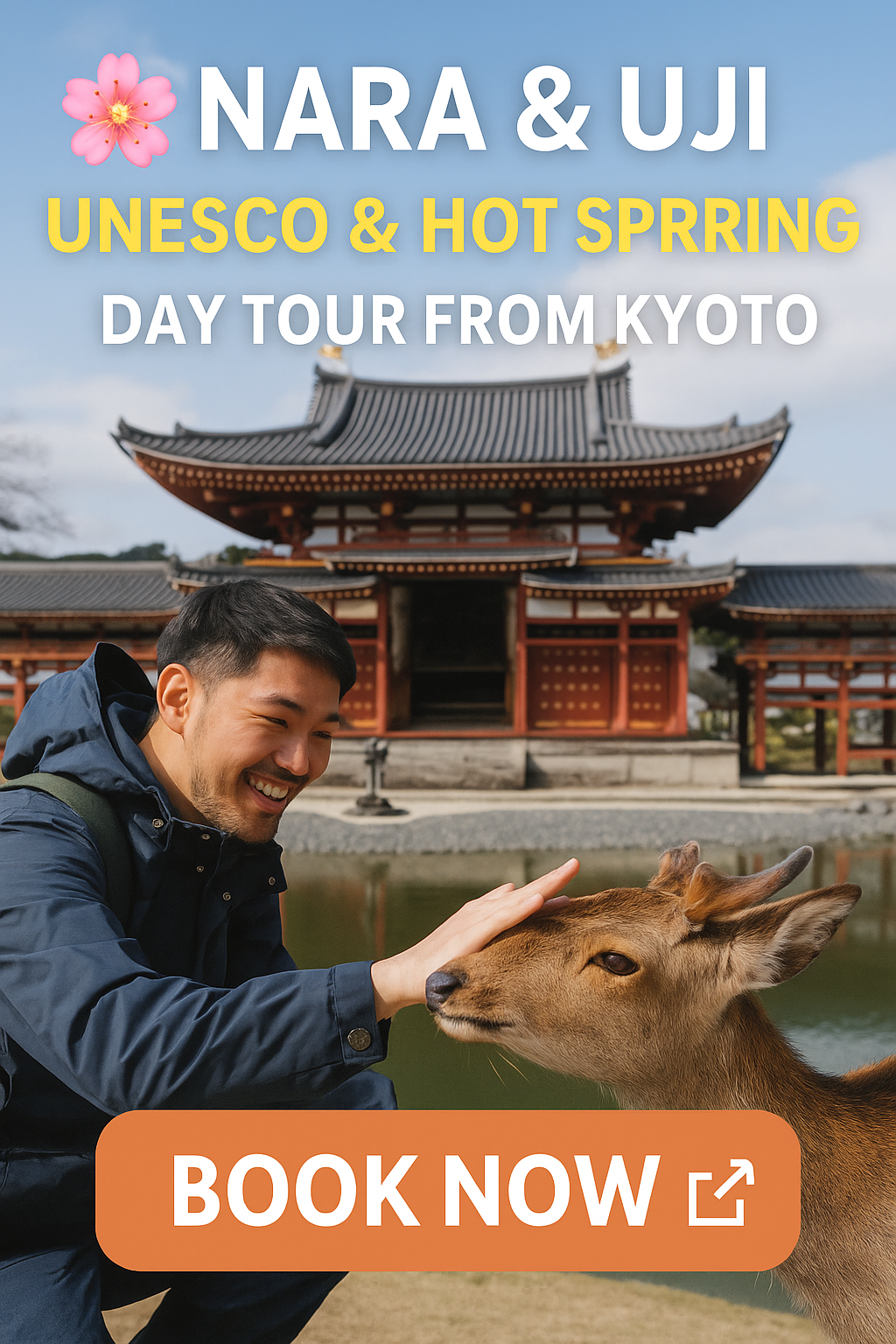Discover Nara & Uji: A UNESCO & Hot Spring Day Tour from Kyoto