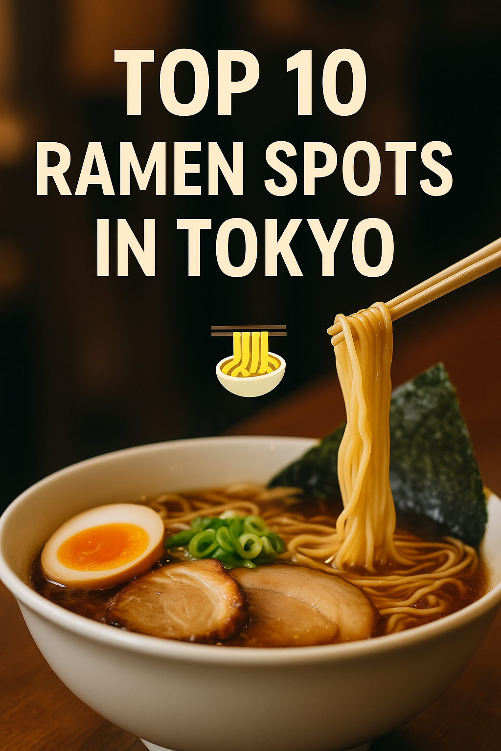 Top 10 Ramen Spots in Tokyo 🍜 | Japan Trip Box