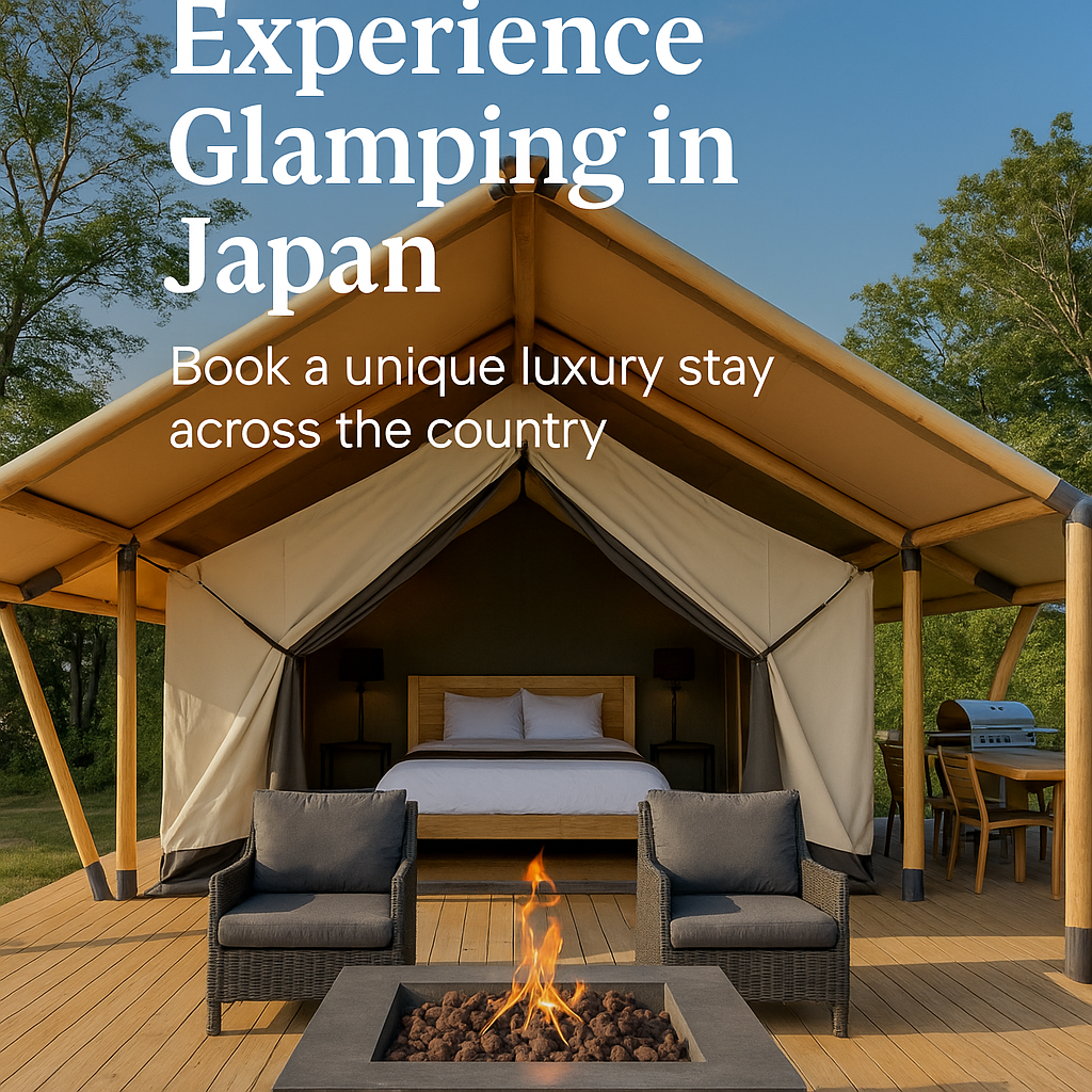 Japan Resort Glamping — Book Unique Outdoor Stays with Hotel-Level Comfort